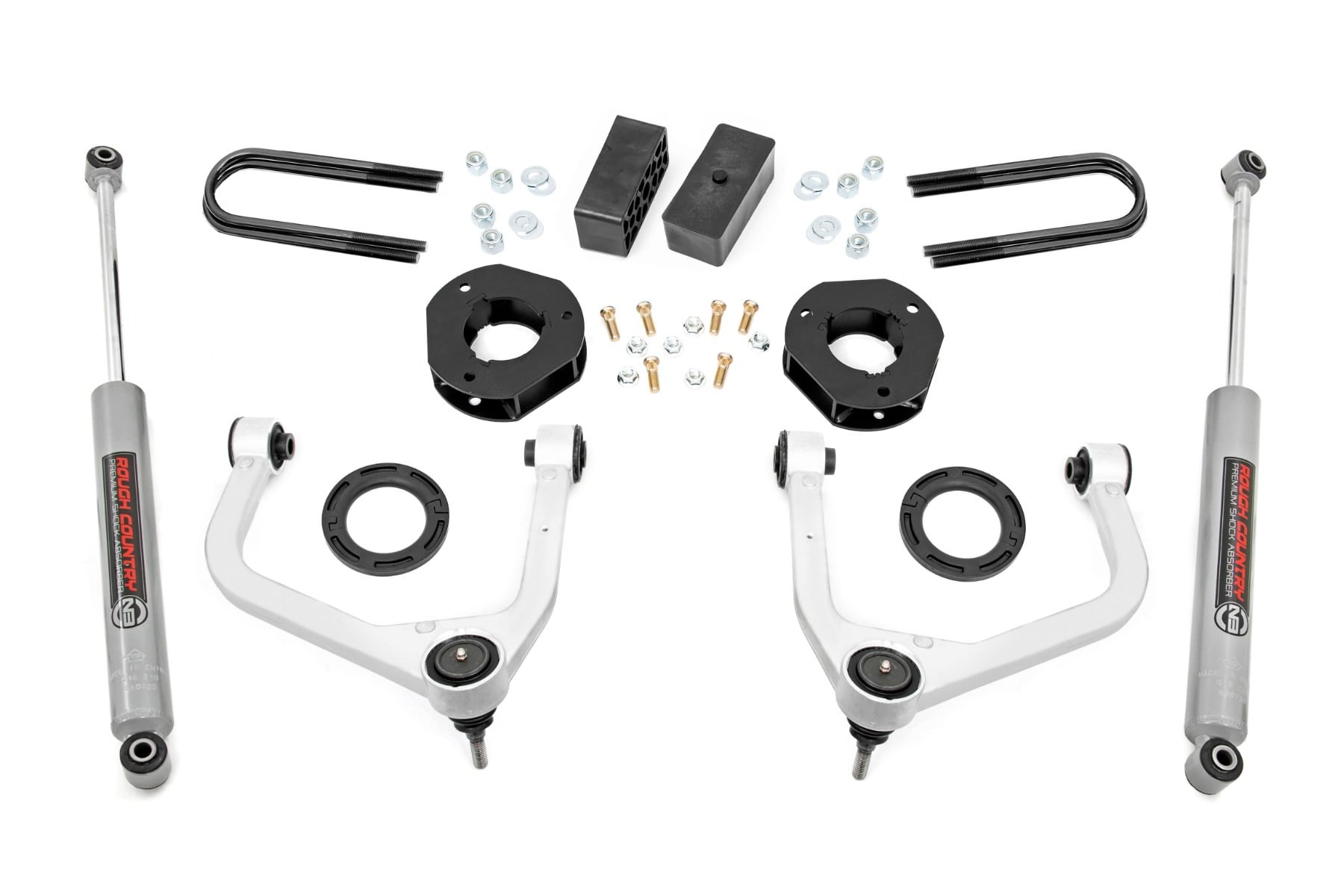 Rough Country 3.5-Inch Lift Kit for 2025 GMC Sierra 1500