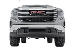 3.5-Inch Vertex 2.5 Lift Kit with Red Arms for Sierra 1500, view 3, Rough Country 110550RED