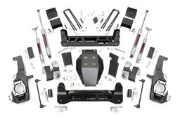 5-Inch Lift Kit with N3 Shocks for Silverado 2500 HD, Rough Country 110830