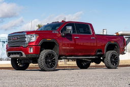 5-Inch Lift Kit for Silverado & Sierra HD, Overloads, view 2 — Rough Country 110870