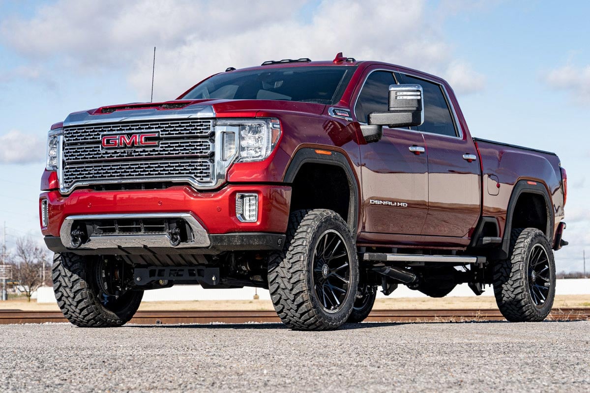 5-Inch Lift Kit for Silverado & Sierra HD, Overloads — Rough Country 110870