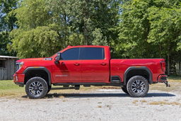 5-Inch Torsion Drop Lift Kit with Vertex 2.5 Shocks for Chevy HD, view 3, Rough Country 111055