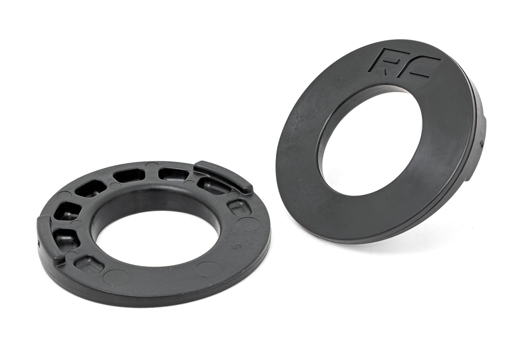 Rough Country Rear Coil Spring Correction Plates for Jeep Wrangler