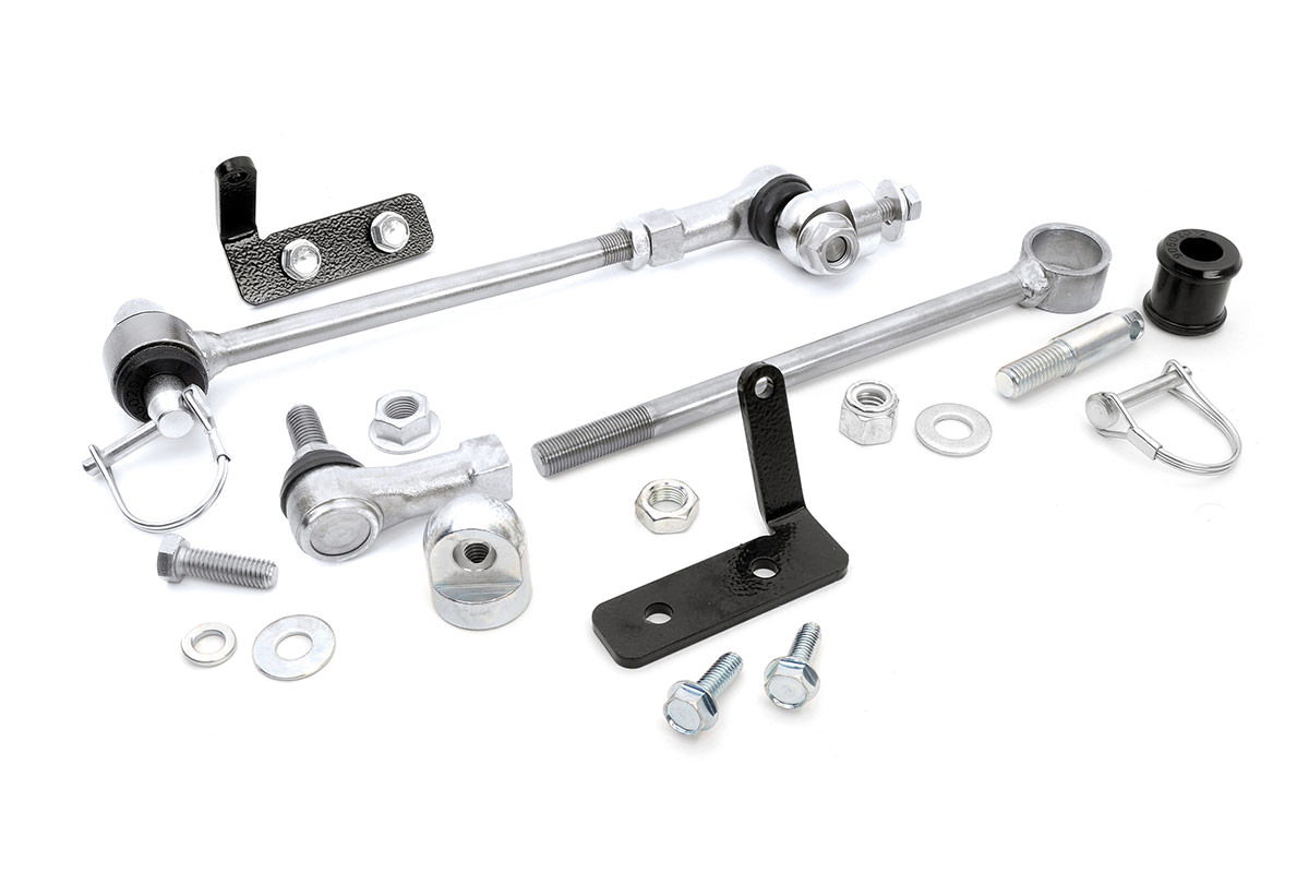 Rough Country Quick Disconnect Sway Bar Links for Jeep Cherokee