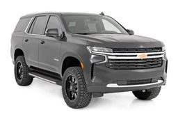 3.5-Inch Lift Kit with Red Forged Control Arms for Tahoe and Yukon, view 2, Rough Country 11400RED