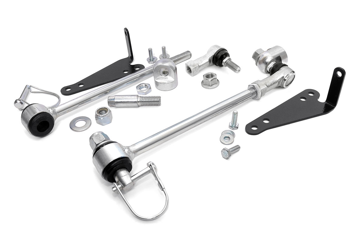 Rough Country Quick Disconnect Sway Bar Links for 1997-2006 Jeep Wrangler 4WD