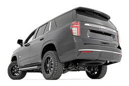 3.5-Inch Red Arm Lift Kit with Loaded Struts for Tahoe/Yukon, view 4, Rough Country 11430RED