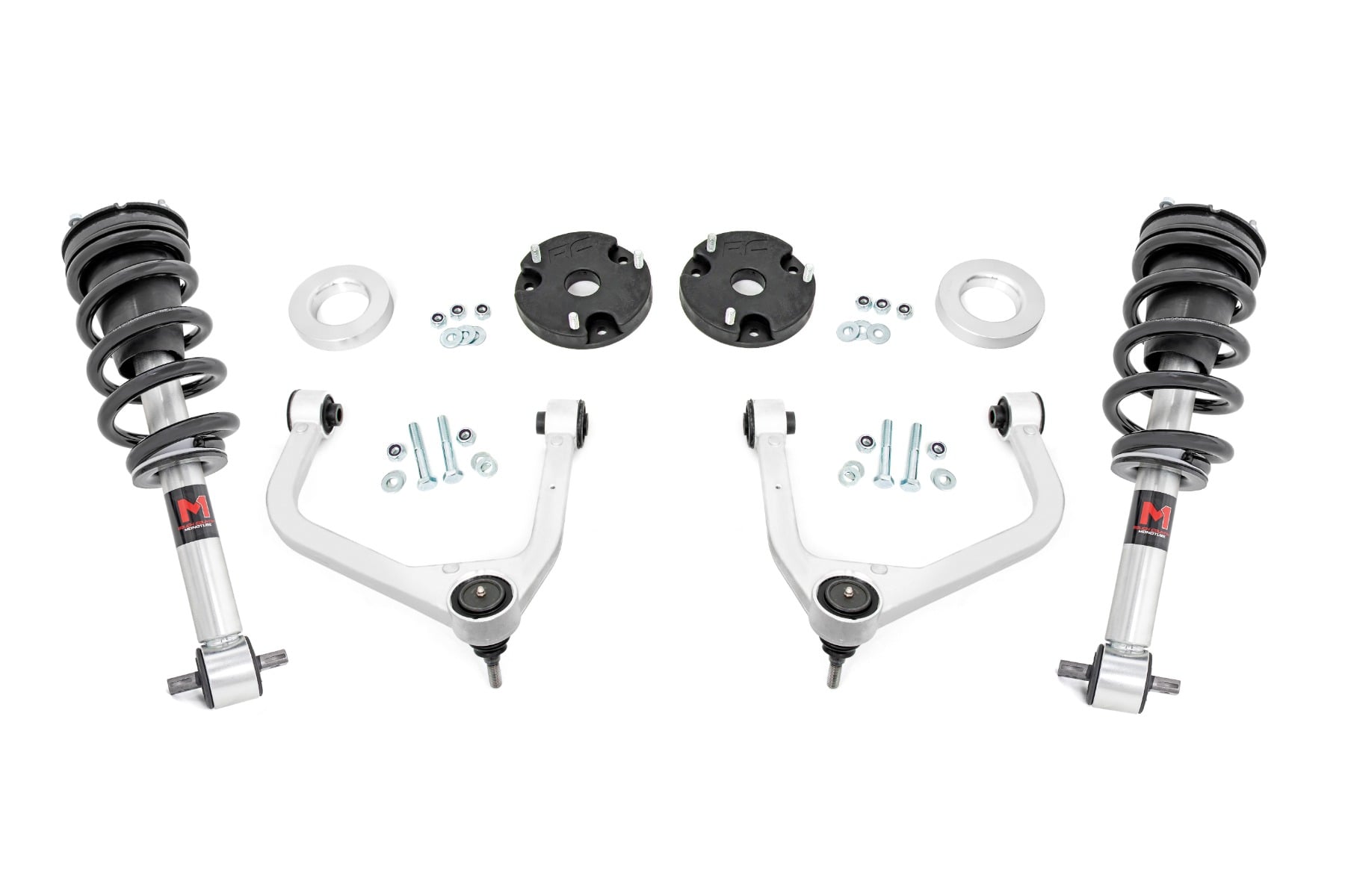 Rough Country 3.5-Inch Lift Kit with M1 Loaded Struts for Tahoe and Yukon