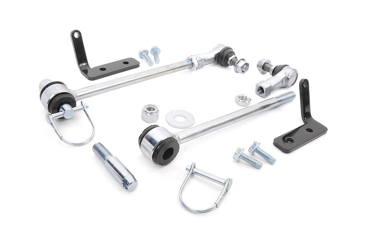 Rough Country Quick Disconnect Sway Bar Links for 3.5–6-Inch Lift
