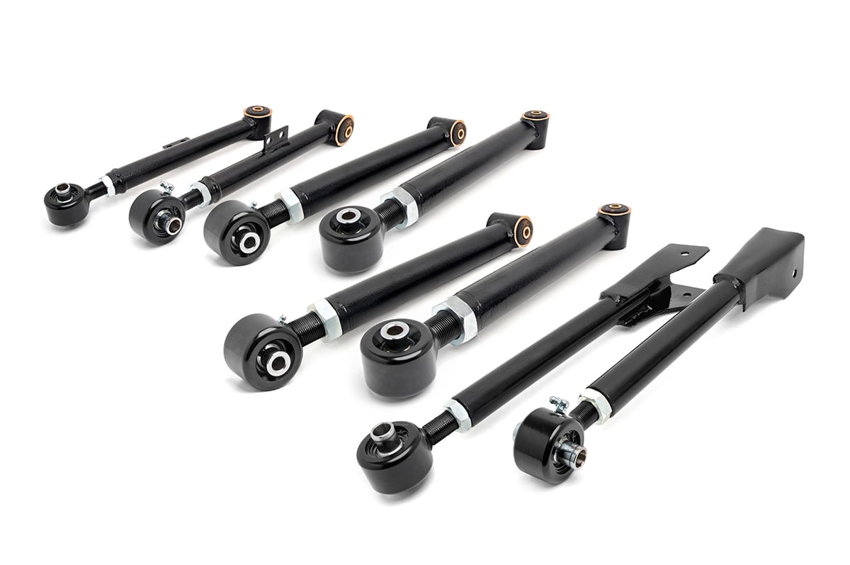Rough Country X-Flex Control Arm Set for Jeep Wrangler TJ