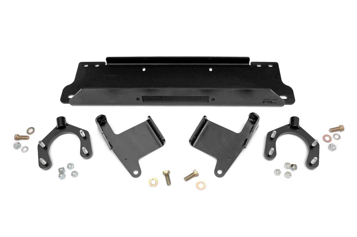 Rough Country Winch Mounting Plate for Jeep Wrangler JK