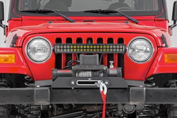 Winch Mounting Plate for Jeep Wrangler (1987-2006), view 3, Rough Country 1189