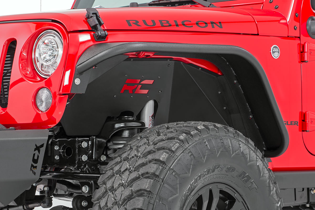 Rough Country Front Inner Fenders for Jeep Wrangler JK