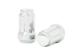 M12x1.25 Bulge Acorn Lug Nut Set with Socket Key — Part 1212524CH, view 2, Rough Country
