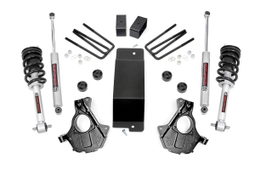 3.5-Inch Lift Kit with Loaded Struts for 2014–2019 Silverado 1500, Rough Country 12132