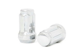 Bulge Acorn Lug Nut Set, 1/2x20 Thread, with Socket Key, view 2, Rough Country 122024CH
