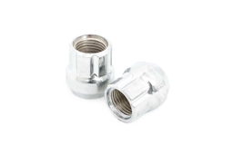 Bulge Acorn Lug Nut Set, 1/2 x 20 Thread with Socket Key, view 2, Rough Country 122024CHOE