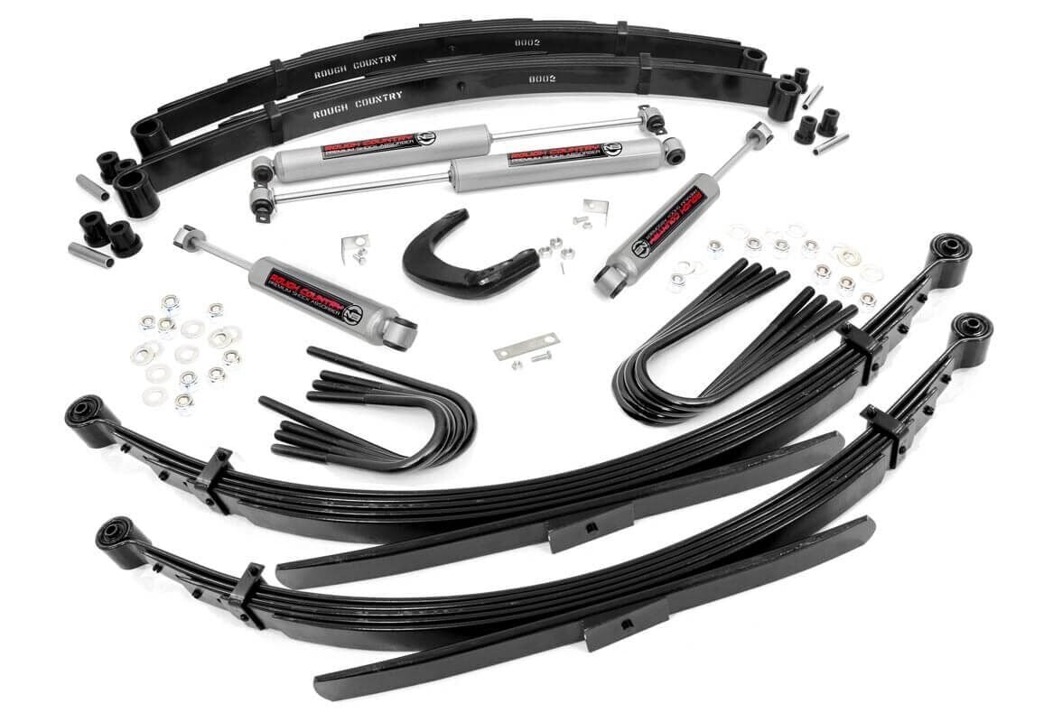 Rough Country 6-Inch Front and Rear Spring Lift Kit for K20/K25 4WD