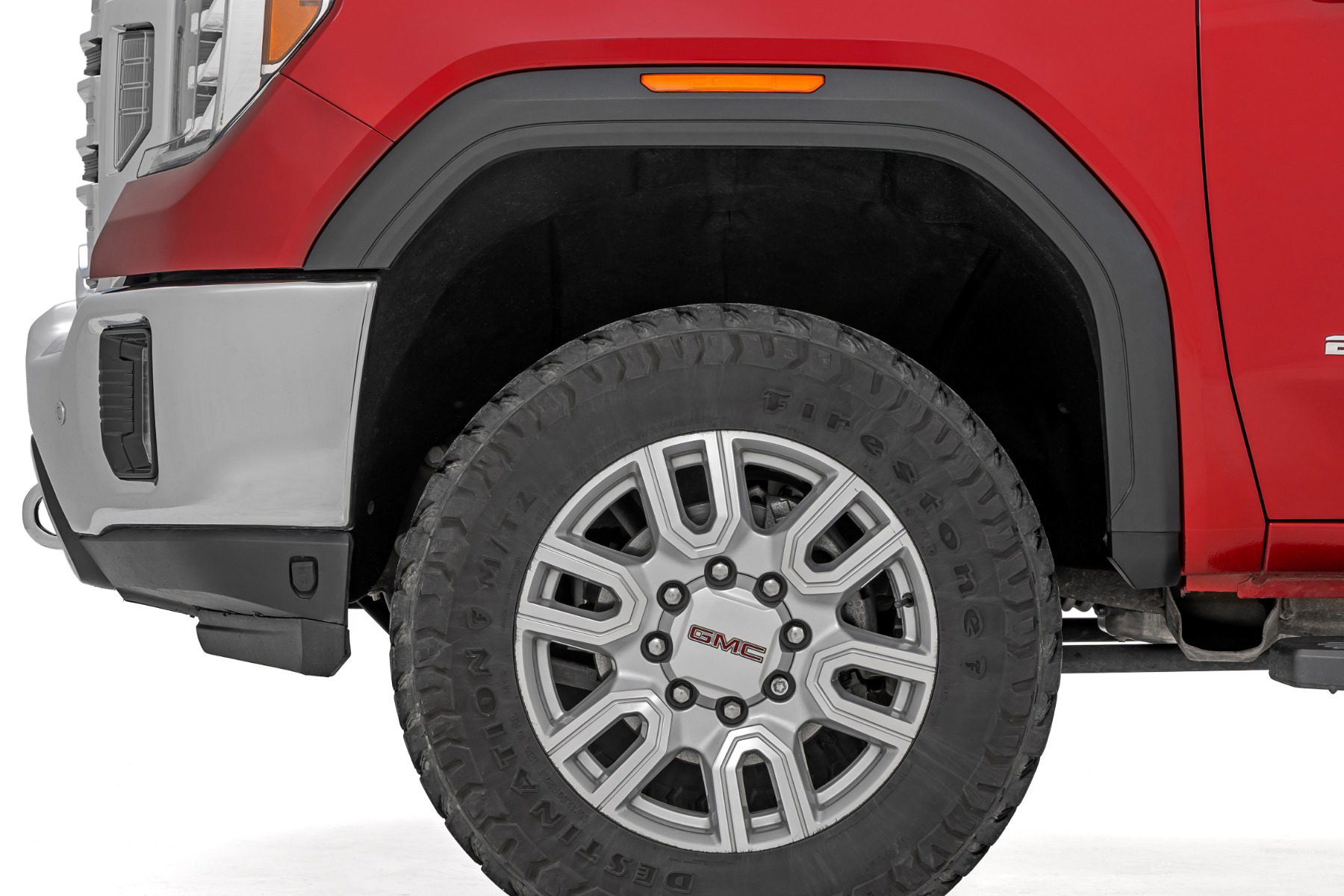 Mud Flap Delete Kit for GMC Sierra 2500 HD / 3500 HD (2020-2025), Rough Country 13005