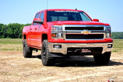2-Inch Front Leveling Kit with Lower Strut Spacers, view 4, Rough Country 1307