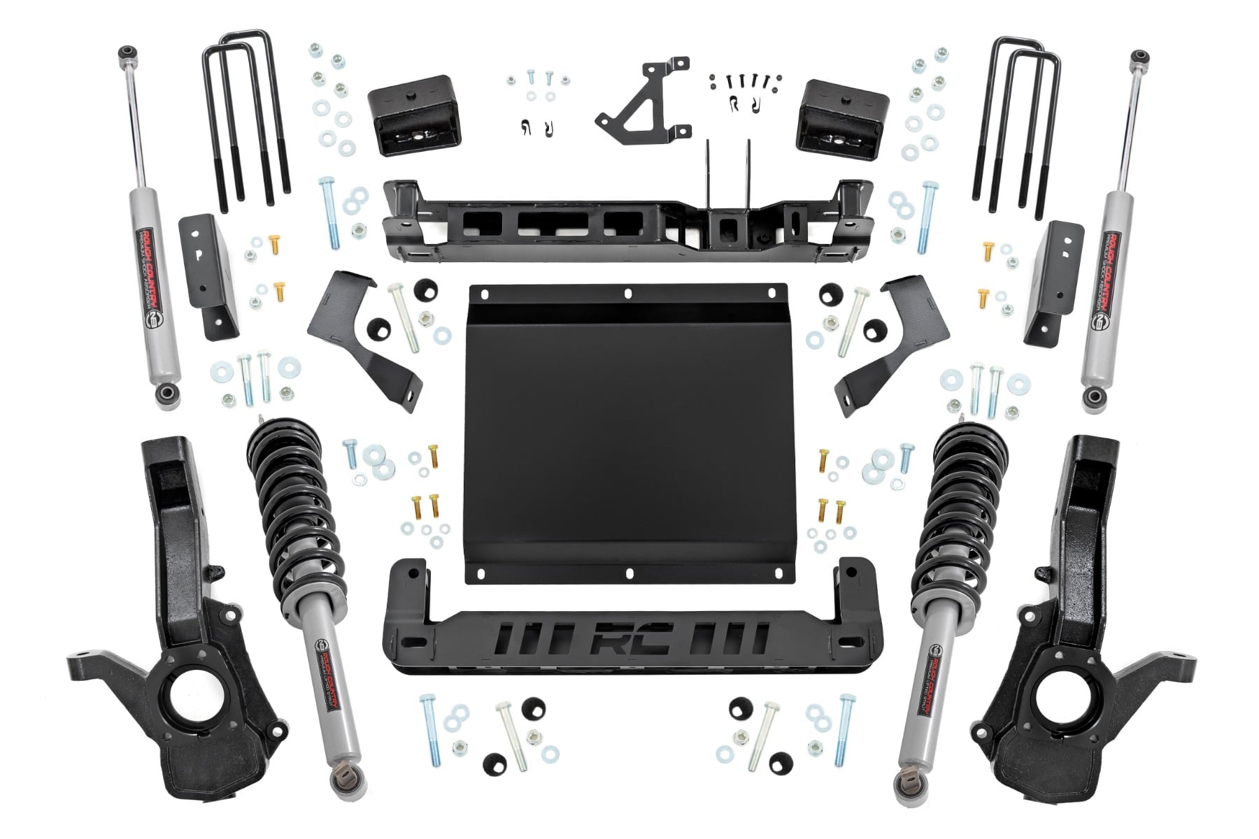 Rough Country 4-Inch Lift Kit with N3 Struts and Shocks for Colorado/Canyon