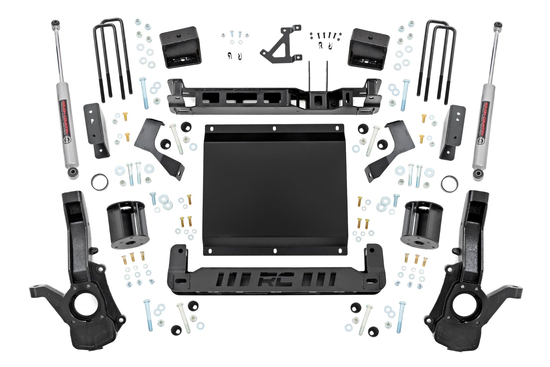 Rough Country 6-Inch Lift Kit with N3 Shocks for Colorado and Canyon 4WD