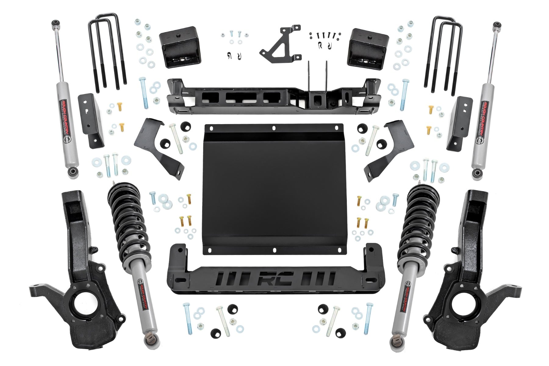 Rough Country 6-Inch Lift Kit with N3 Struts and Shocks for Colorado/Canyon