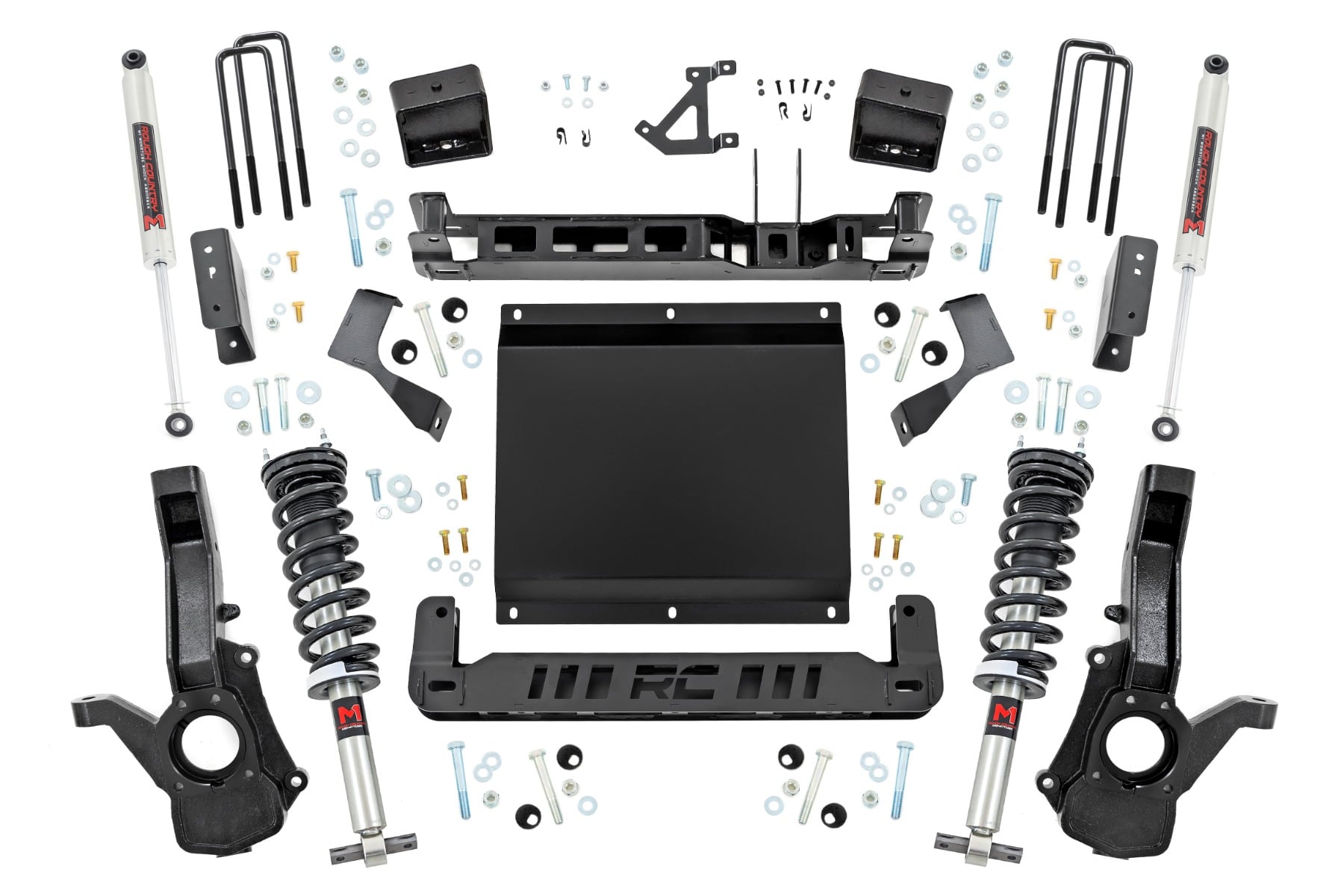 Rough Country 6-Inch Lift Kit with M1 Monotube Struts for Colorado/Canyon