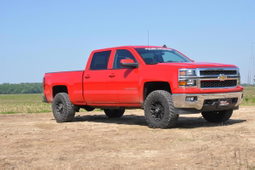 2.5-Inch Lift Kit with M1 Adjustable Struts for Silverado/Sierra, view 5, Rough Country 1340