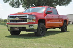 2.5-Inch Lift Kit with M1 Adjustable Struts for Silverado/Sierra, view 6, Rough Country 1340