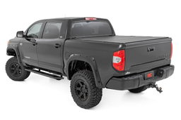 OV2 Running Boards for Toyota Tundra Crew Cab (2007-2021), view 2, Rough Country 14005