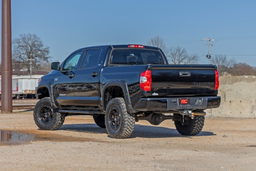 OV2 Running Boards for Toyota Tundra Crew Cab (2007-2021), view 5, Rough Country 14005