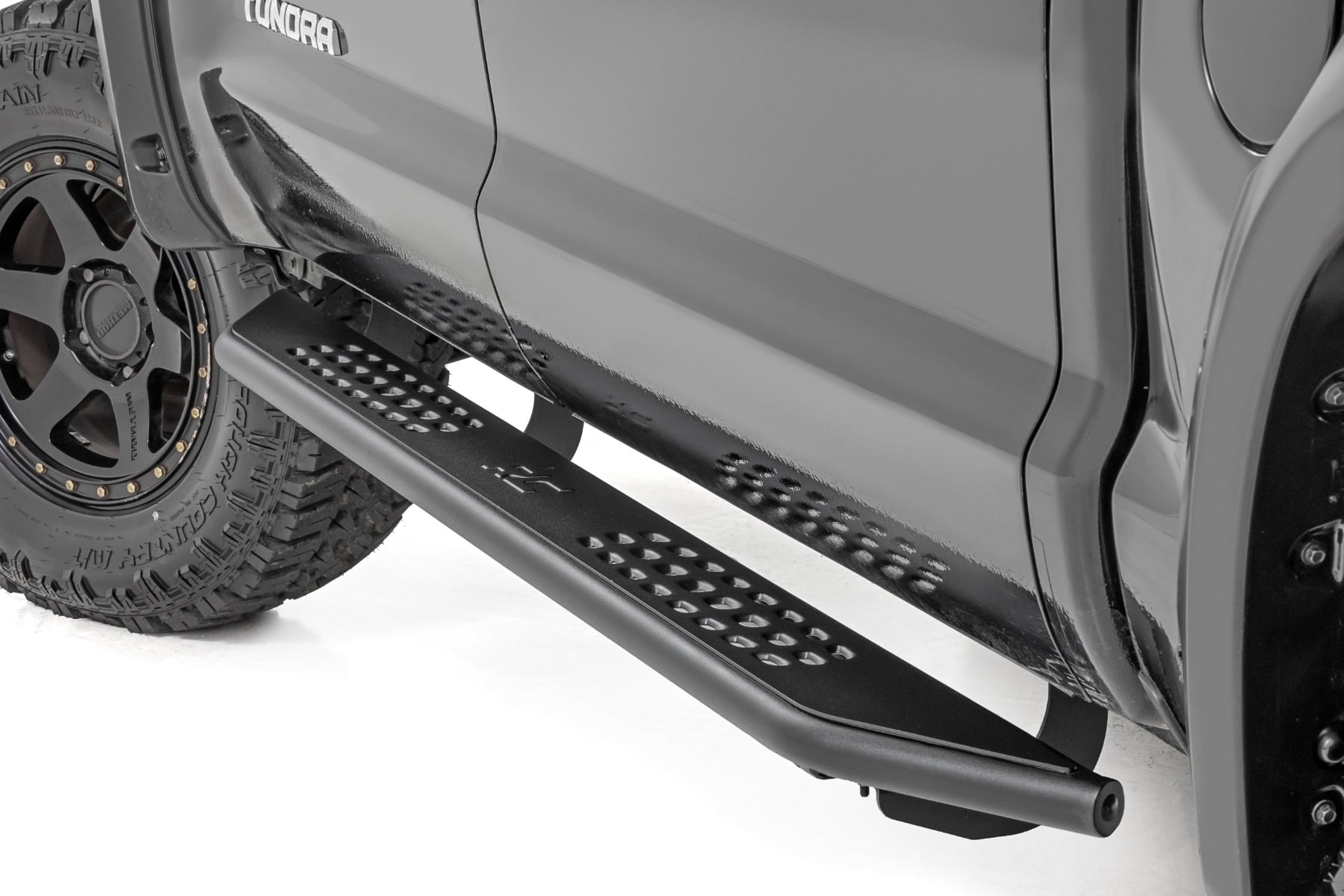 Rough Country OV2 Running Boards for Toyota Tundra Crew Cab