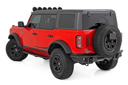 OV2 Running Boards for Ford Bronco 4WD (2021–2025), view 2, Rough Country 14007