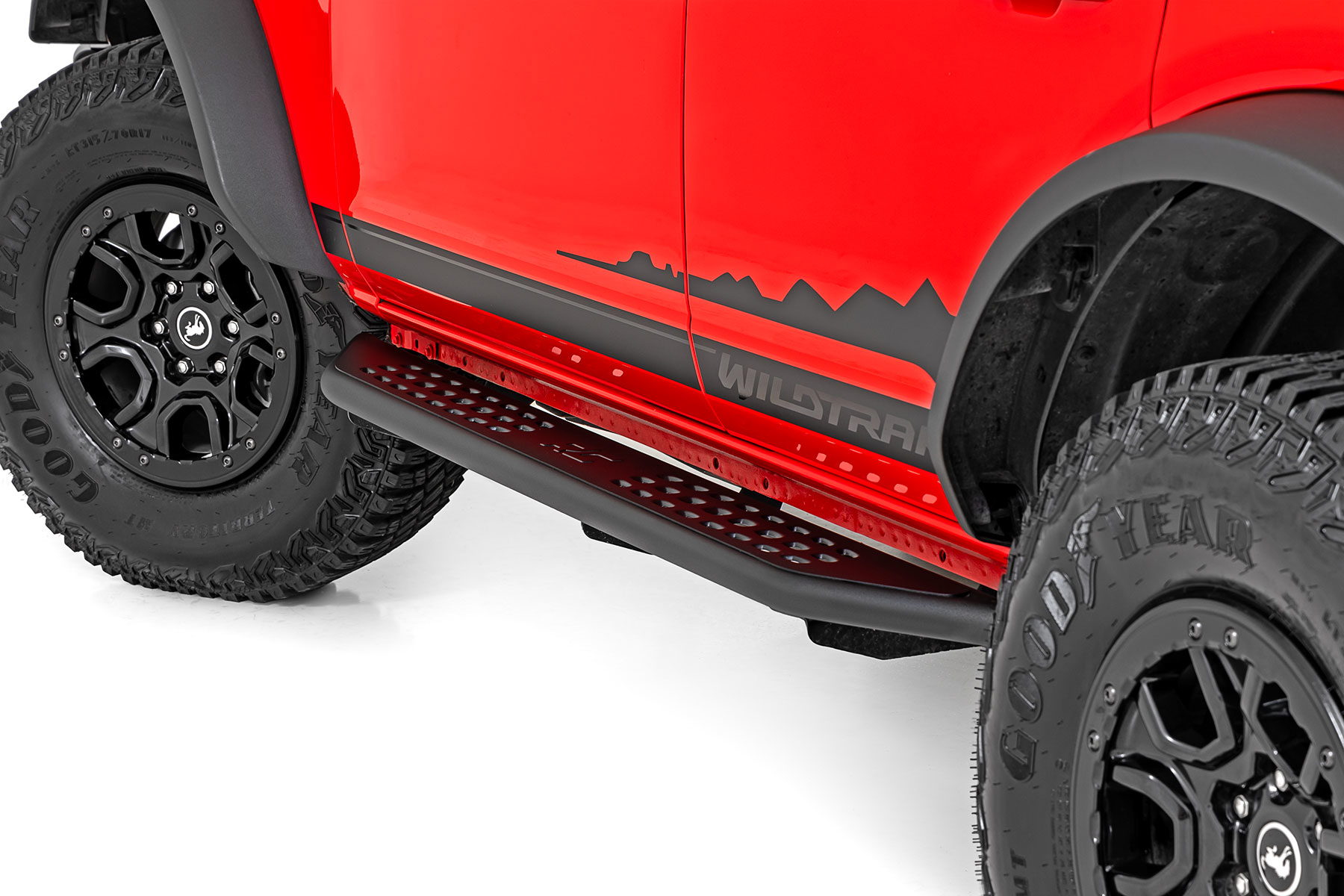 Rough Country OV2 Running Boards for Ford Bronco 4WD