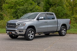 OV2 Running Boards for Ram 1500 Crew Cab (2019-2025), view 2, Rough Country 14008