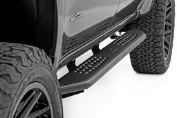 OV2 Running Boards for GM 1500 Crew Cab, view 4, Rough Country 14009