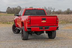 OV2 Steel Running Boards for Crew Cab Trucks, view 5, Rough Country 14010