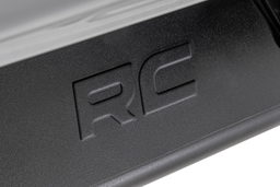 OV2 Side Step Bars for Crew Cab Ford F-150 (15-24), view 2, Rough Country 14011