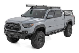 OV2 Running Boards for 2016-2023 Toyota Tacoma Double Cab, view 3, Rough Country 14012
