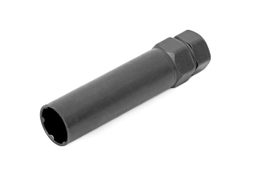 Bulge Acorn Lug Nut Set, M14x2.0, Chrome, view 3 — Rough Country 142024CHOE