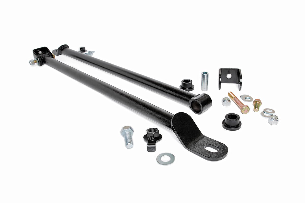 Rough Country Kicker Bar Kit for 2015-2020 Ford F-150 4WD