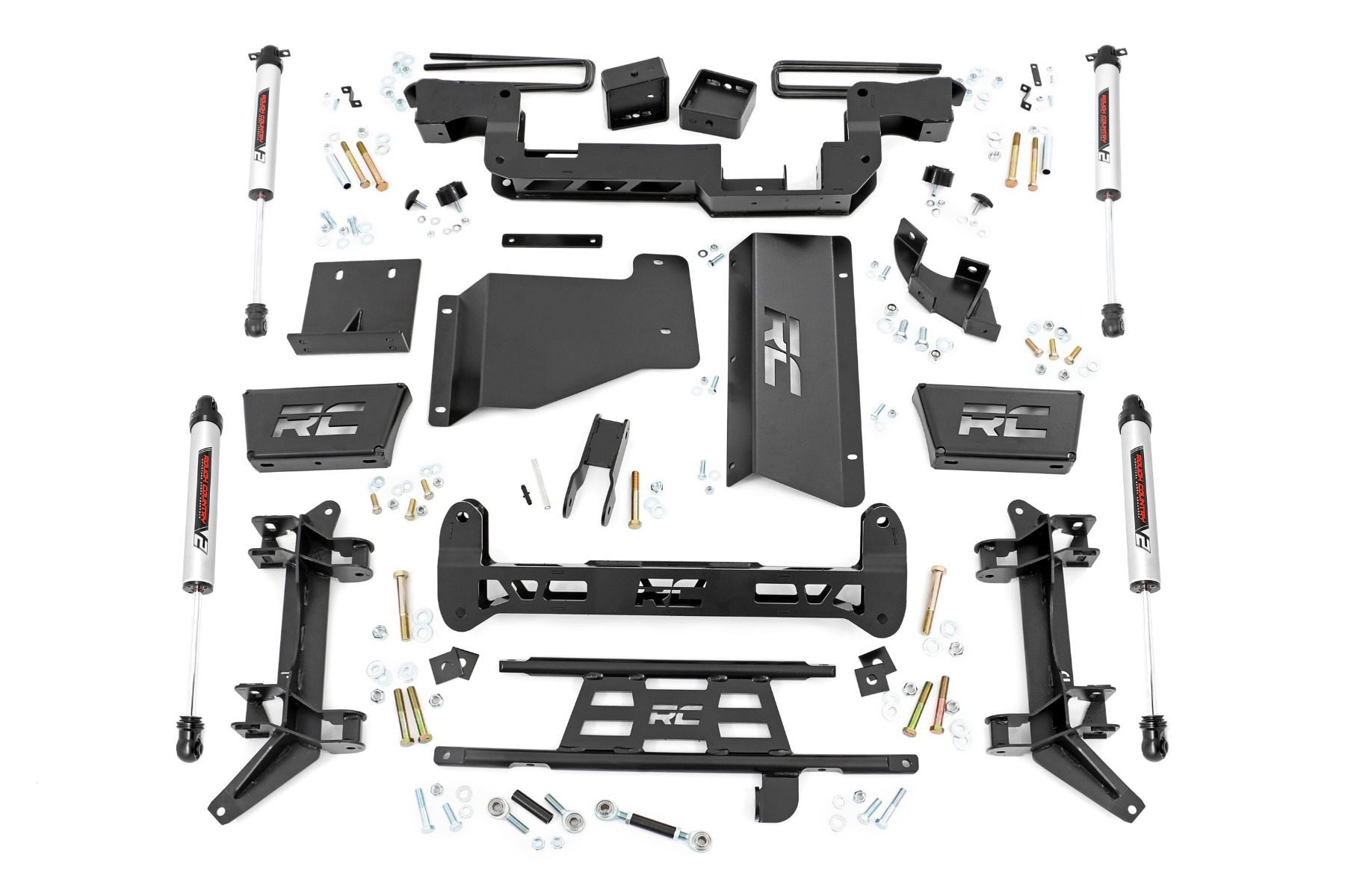 Rough Country 6-Inch Lift Kit with V2 Shocks for Chevy & GMC 8-Lug