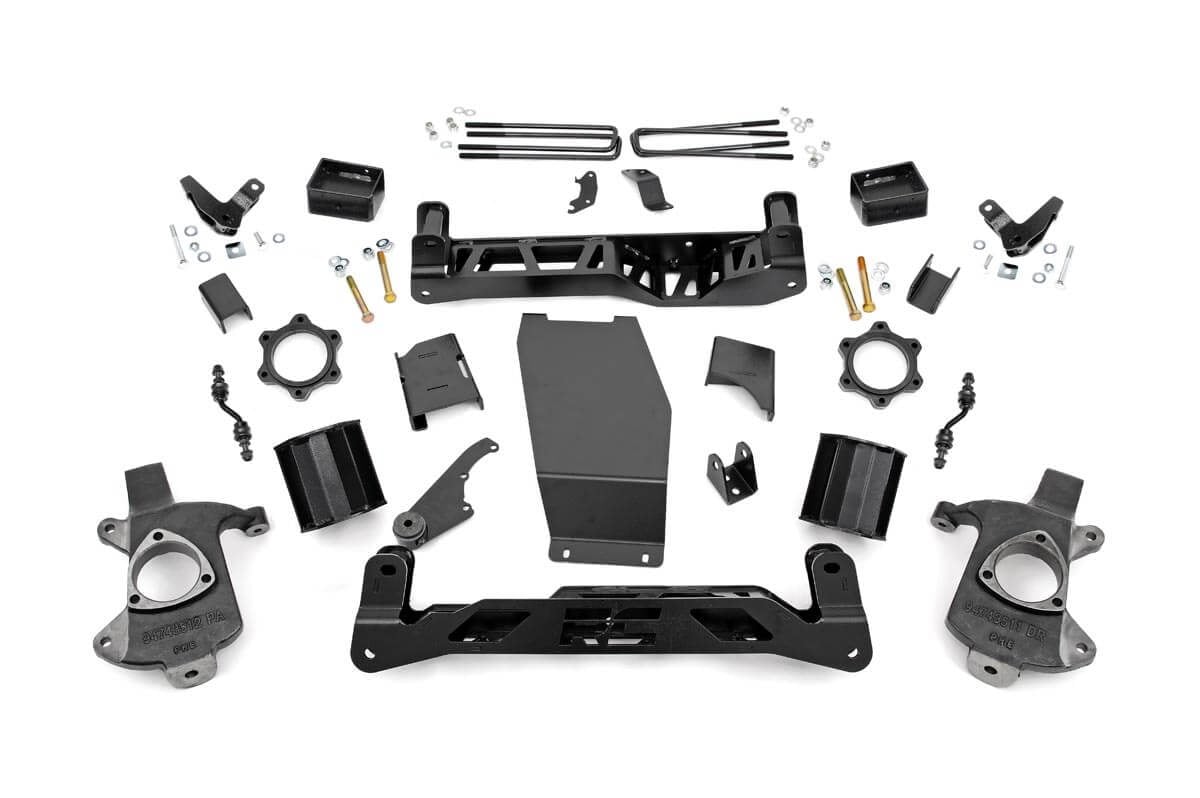 Rough Country 5-Inch Lift Kit for GMC Sierra 1500 Denali 4WD