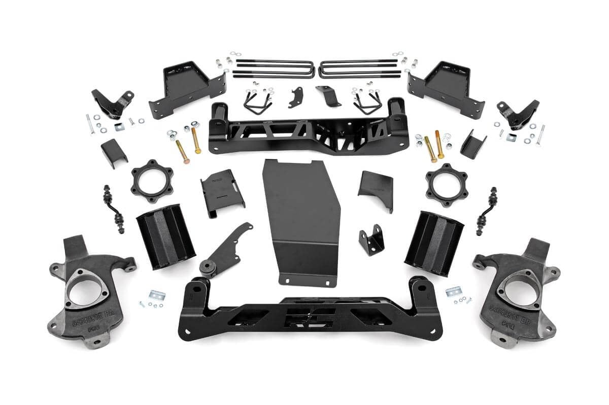 Rough Country 7-Inch Lift Kit for GMC Sierra 1500 Denali 4WD