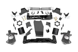 6-Inch Lift Kit for Aluminum-Arm GMC Sierra 1500 Denali 4WD, Rough Country 18201