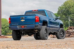 7-Inch Lift Kit with Vertex 2.5 Shocks for Silverado 1500 2WD, view 4, Rough Country 18750