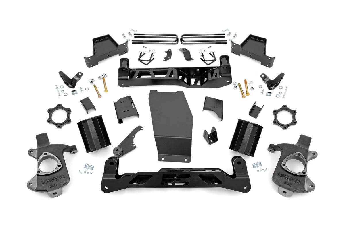 Rough Country 7-Inch Lift Kit for GMC Sierra 1500 Denali 4WD