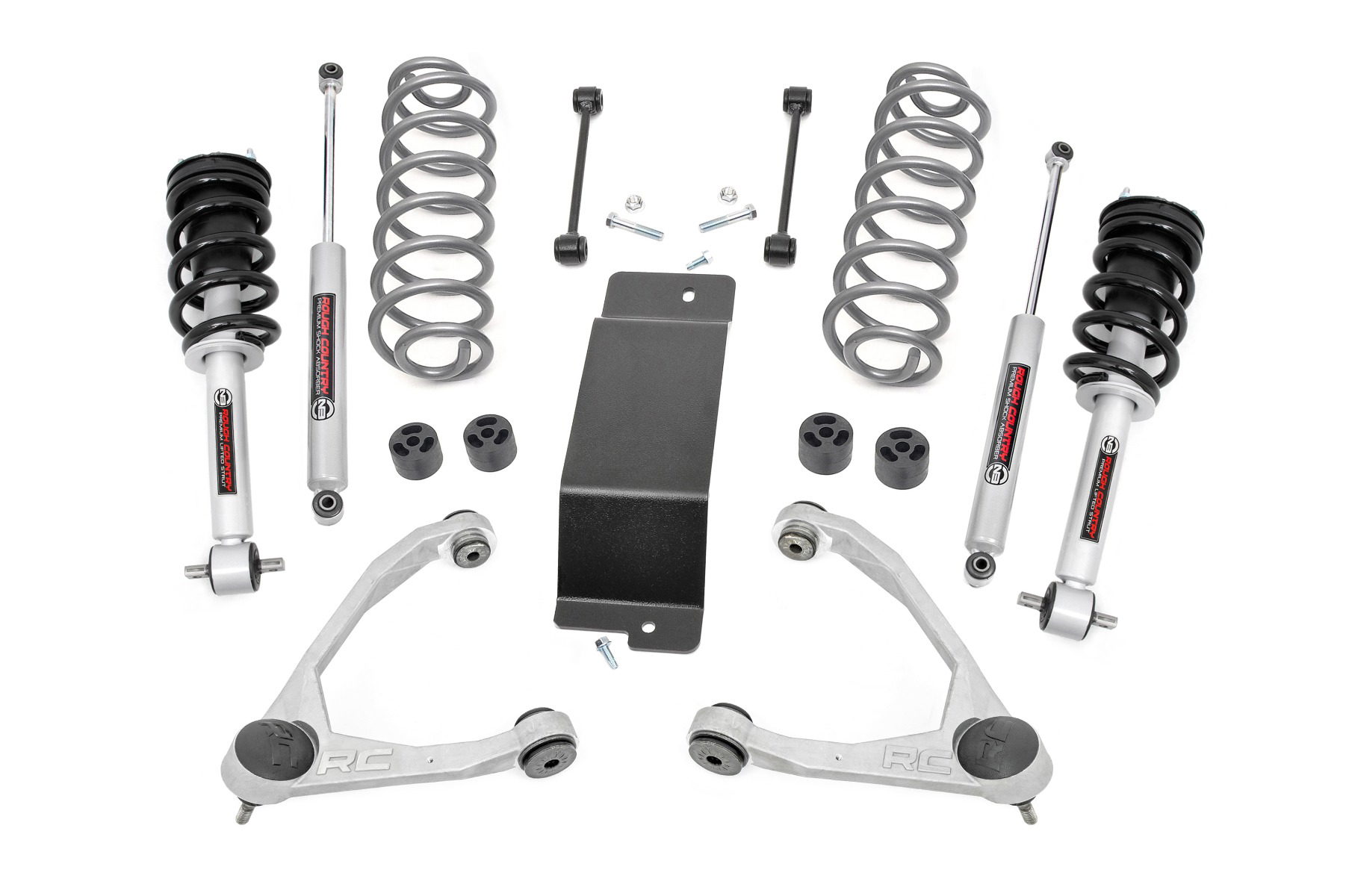 3.5-Inch Lift Kit with N3 Shocks for Chevy Tahoe and Suburban — Rough Country 19332