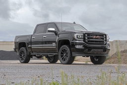 3.5-Inch Lift Kit with Vertex 2.5 Shocks for Silverado 1500 4WD, view 4 — Rough Country 19450